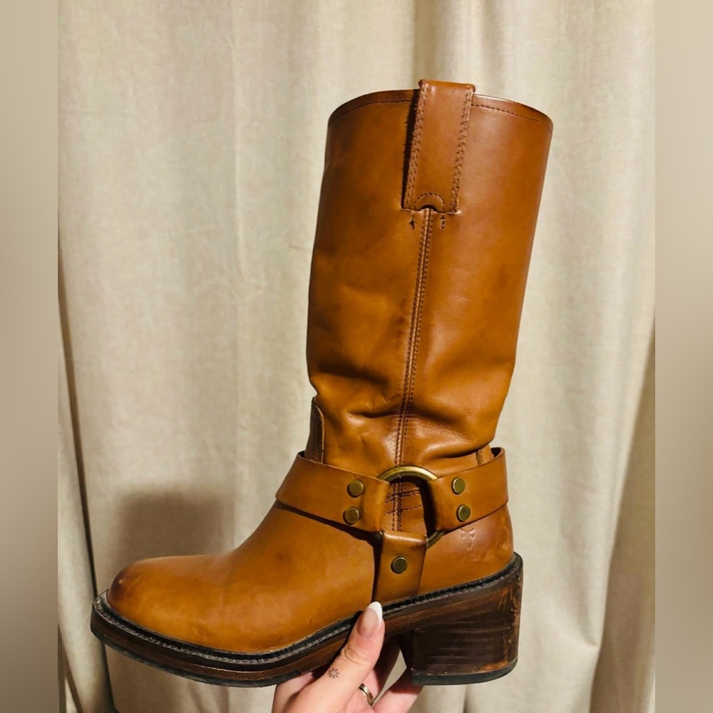FRYE Kate Harness Boots